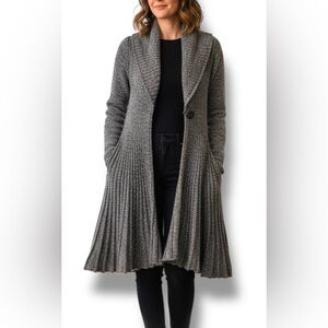 Carolyn Taylor Cardigan Long Sleeve Dress